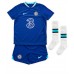 Chelsea Mateo Kovacic #8 Hemmaställ Barn 2022-23 Korta ärmar (+ Korta byxor)
